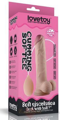 Realistic ejaculating dildo with balls LOVETOY (9 inches)" 6452LVTOY338 &mdash; photos