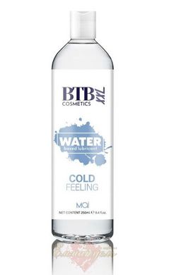 Охолоджувальна змазка на водній основі - BTB COLD FEELING (250 мл)