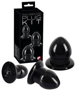 Anal cork - Anal Stretching Plug Kit 61325315700000 &mdash; photos