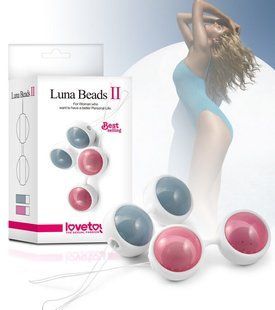 Vaginal beads - Luna Beads II Pink 6452LVTOY212 &mdash; photos
