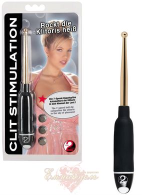 Clitoris stimulator - Clit Stimulation black/gold