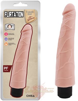 Vibrator - T-skin ReaL Flirtation Flesh