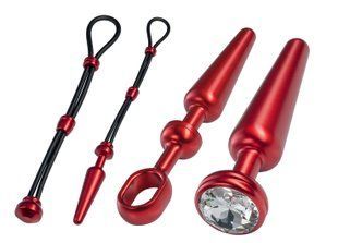 Секс набір - MALESATION Alu Cock-Grip Set mittel 614000257829 фото