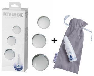 Вагинальные шарики - JOYRIDE Premium GlassiX Set 19 614000032348 фото