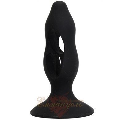 Стимулятор простати - Silicone Butt Plug, tension Exerciser Black 6603LK0203 фото