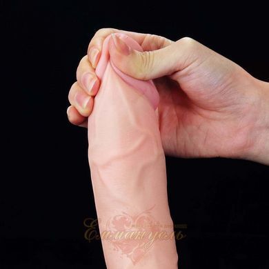 Realistic ejaculating dildo with balls LOVETOY (9 inches)" 6452LVTOY338 &mdash; photos