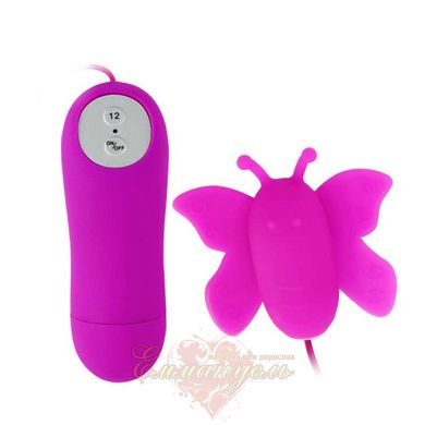 Мини вибратор бабочка - Mini Love Egg, розовая