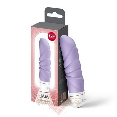 Минивибратор Fun Factory Jam Purple, для клитора, рельефный SX3685 фото