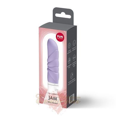 Минивибратор Fun Factory Jam Purple, для клитора, рельефный SX3685 фото