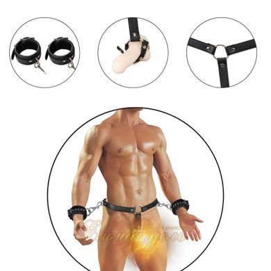 Набор БДСМ Erospace Wild Play Male Bondage set C13 62050072-0013 фото