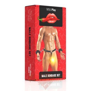 Набор БДСМ Erospace Wild Play Male Bondage set C13 62050072-0013 фото