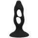 Стимулятор простати - Silicone Butt Plug, tension Exerciser Black 6603LK0203 фото 2
