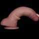 Dildo Sliding Skin Pro II Dual Layer Silicone Dong 8.5" Flesh 6452LV417102 - photos (5