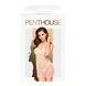 Fitted mesh shirt with thong - Penthouse - All Yours White S/M