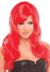 Wig - Be Wicked Wigs - Burlesque Wig - Red