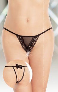 Women's Thong - String 2345, black S-L 5591234510 &mdash; photos