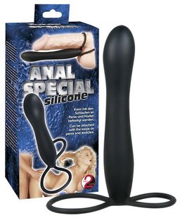 Страпон - Anal Special Silicone Black