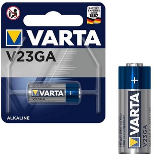 Батарейки - VARTA V23GA 12V ELECTRONICS , 1 шт.