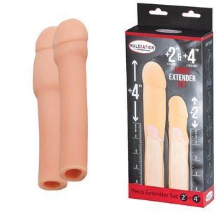 MALESATION Penis Extender Set 2" + 4" 614000031562 фото