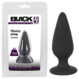 Butt plug - Black Velvets Heavy Plug Medium 61325330090000 &mdash; photos