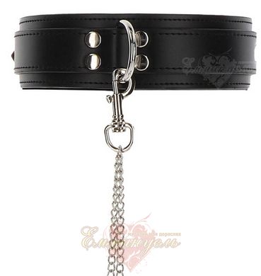 Wide collar with handcuffs and chain - Taboom Heavy Collar and Wrist Cuffs