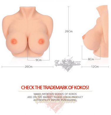 Мастурбатор-груди - Kokos Bouncing Titties D