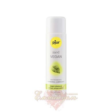 Лубрикант на водной основе - Pjur Med Vegan Glide 100 мл &mdash; веганская смазка для чувствительной кожи PJ12690 фото
