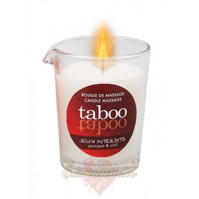 Массажная свеча для мужчин - Massage candle TABOO JEUX INTERDITS