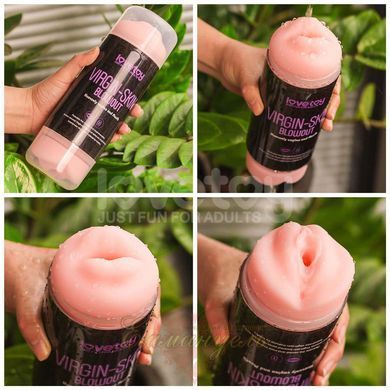 Мастурбатор рот + піхва - Virgin-Skin Blowout Double Side Stroker 66-LV250015 фото