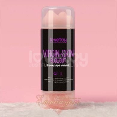 Мастурбатор рот + піхва - Virgin-Skin Blowout Double Side Stroker 66-LV250015 фото