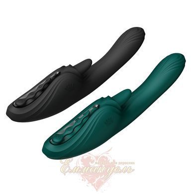 Смарт-вибратор Zalo Ares Turquoise Green &ndash; подогрев, 3 мотора, стимуляция клитора и точки G SX2693 фото
