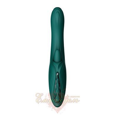 Смарт-вибратор Zalo Ares Turquoise Green &ndash; подогрев, 3 мотора, стимуляция клитора и точки G SX2693 фото