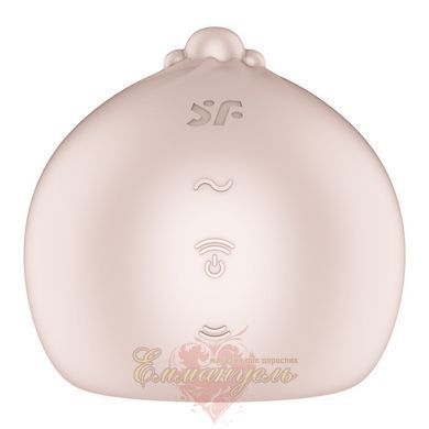 Вакуумный клиторальный стимулятор Satisfyer Mochi Beige с эффектом всасывания SX3542 фото