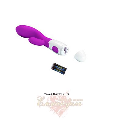 Вібратор - Silicone Vibrator Brighty - Purple
