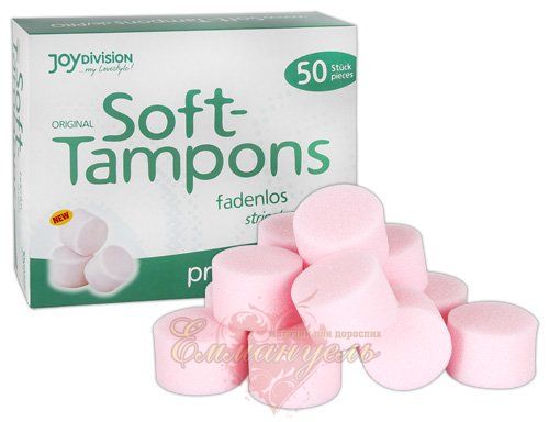 Тампони - Soft-50pcs.Tampons normal Professional - 50 шт.