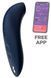 Вакуумний смарт-стимулятор для пар We-Vibe Melt Midnight Blue, зручно поєднувати з проникаючим сексом SO6928 фото