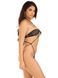 Боди-бикини Leg Avenue Wrap Around Bikini Bodysuit, One Size, черное, со стразами, на завязках SX1076 фото 4
