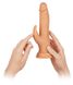 Rabbit vibrator with suction cup - FemmeFunn Vortex Turbo Rabbit with remote control, Flesh