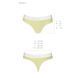 Спортивные трусики-стринги - Passion PS007 PANTIES S, yellow SO4261 фото 4