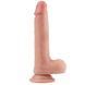 Фалоімітатор Dual-Layered Silicone Cock 8'' Flesh #2 реалістик 6452LV4005-9 фото 2