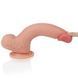 Фалоімітатор Dual-Layered Silicone Cock 8'' Flesh #2 реалістик 6452LV4005-9 фото 5