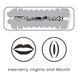 Мастурбатор рот + піхва - Virgin-Skin Blowout Double Side Stroker 66-LV250015 фото 2