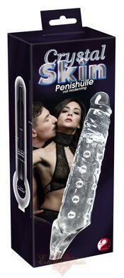 Насадка на пенис - Crystal Skin Penis Sleeve