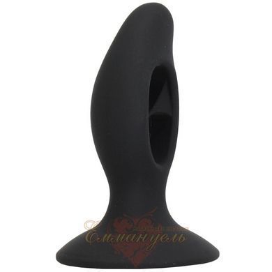 Стимулятор простати - Silicone Butt Plug, tension Exerciser Black 6603LK0204 фото