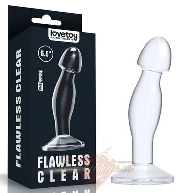Flawless Clear Prostate Plug 6.5''