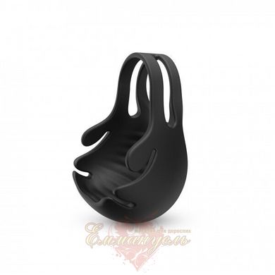 Cock Ring with Vibration and Scrotal Stimulation - Dorcel FUN BAG, Rechargeable