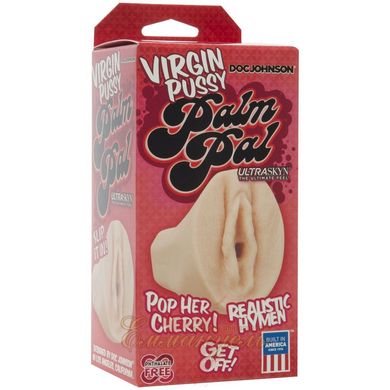 Masturbator vagina - Doc Johnson Virgin Pussy Palm Pal - ULTRASKYN