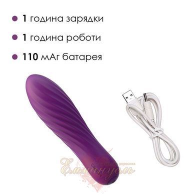 Svakom Tulip Black Mini Violet &mdash; powerful clitoral and vaginal vibrator SO6033 &mdash; photos