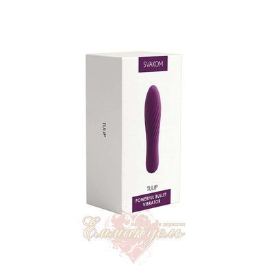 Svakom Tulip Black Mini Violet &mdash; powerful clitoral and vaginal vibrator SO6033 &mdash; photos