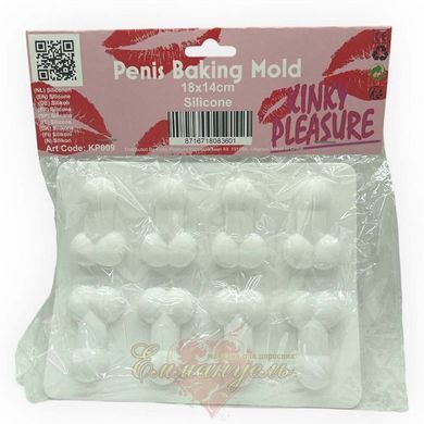 Форма для льда - Penis Ice Cube Sorter WHITE 20-KP009 WHITE фото